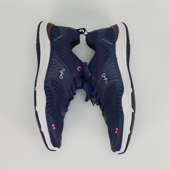 Woman’s Ryka Running Walking Training Grafik Flow Blue Sneakers 9.5M - Picture 6 of 11